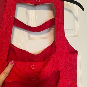 Red Sundress by Nanette Lapore